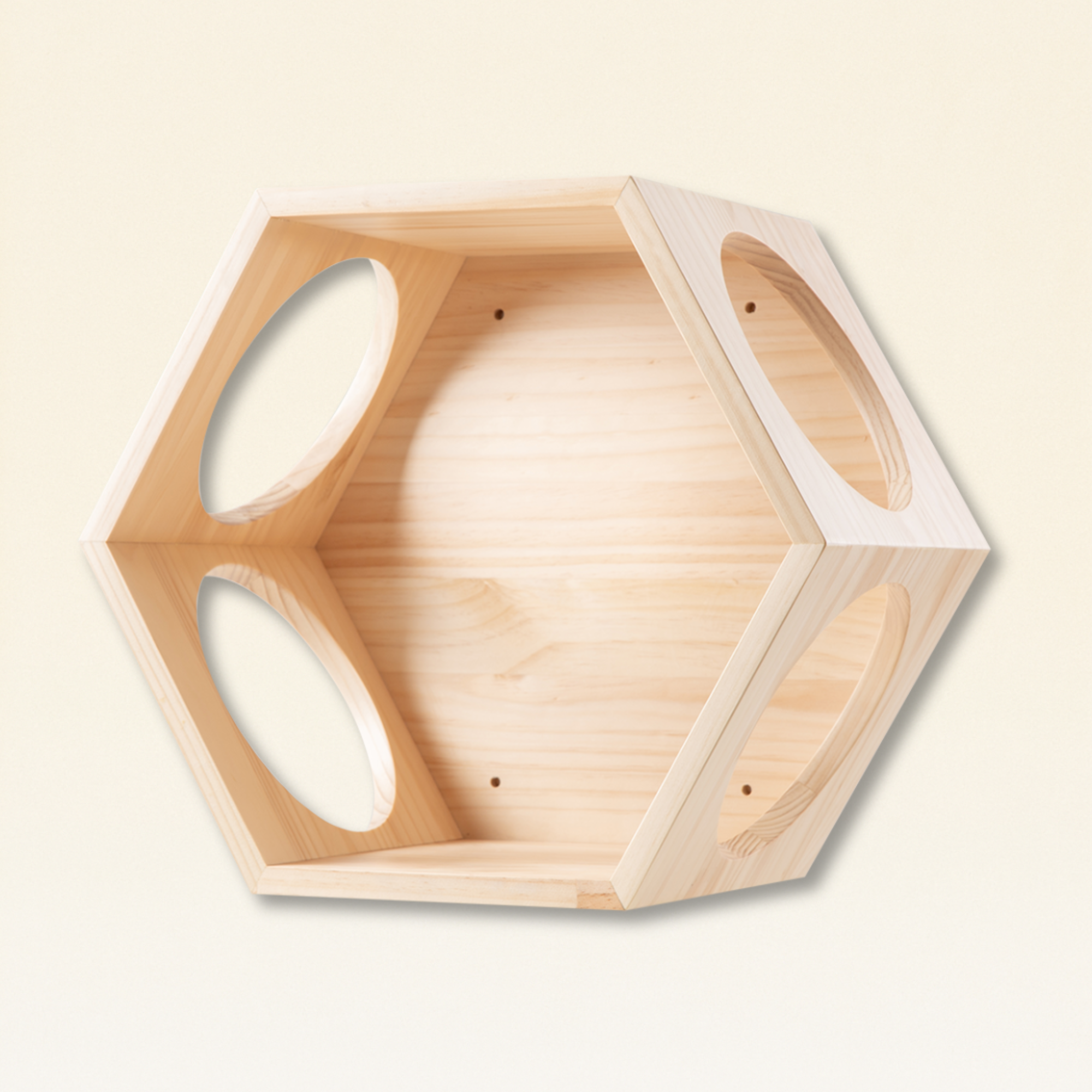 【キャットステップ】MYZOO-六角ハウス