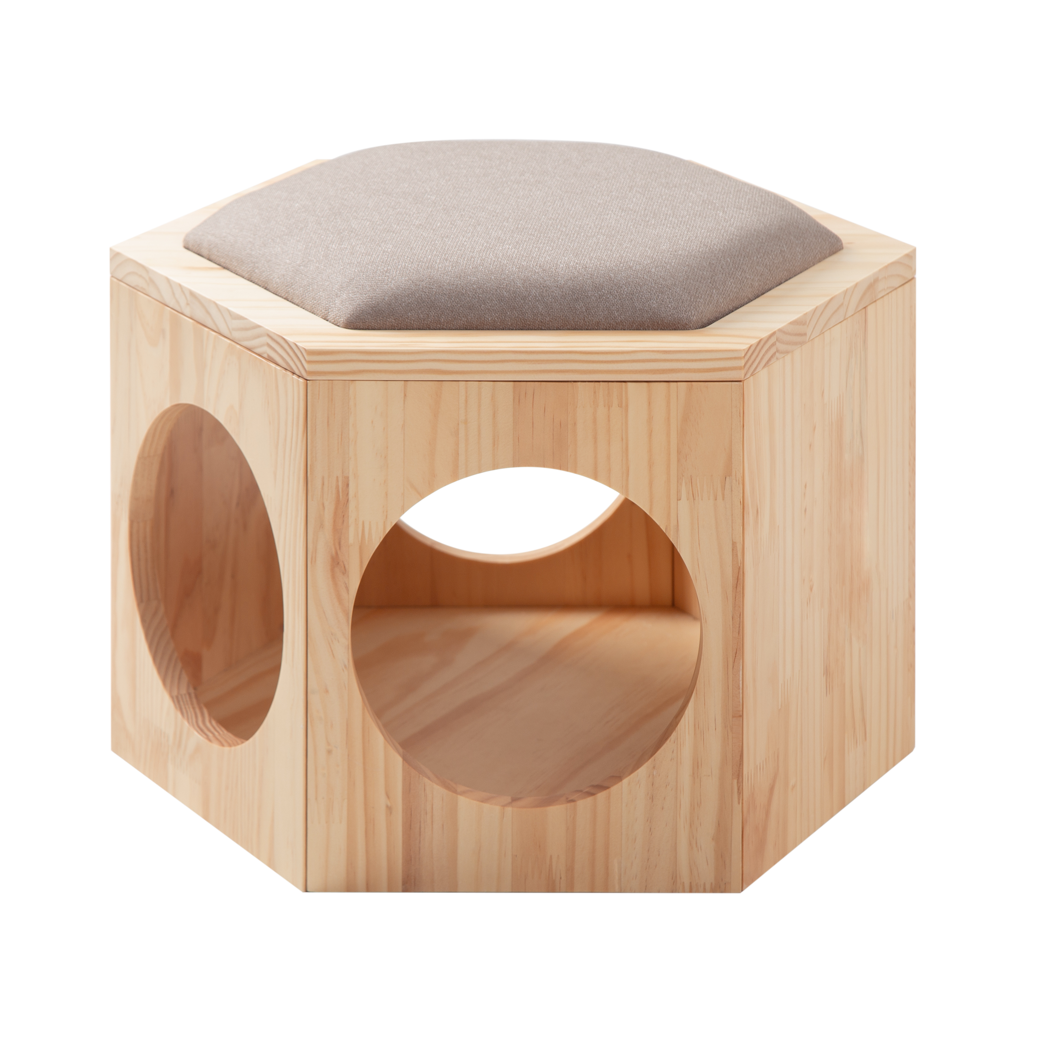 【床置き仕様】MYZOO-六角ハウスチェアセット