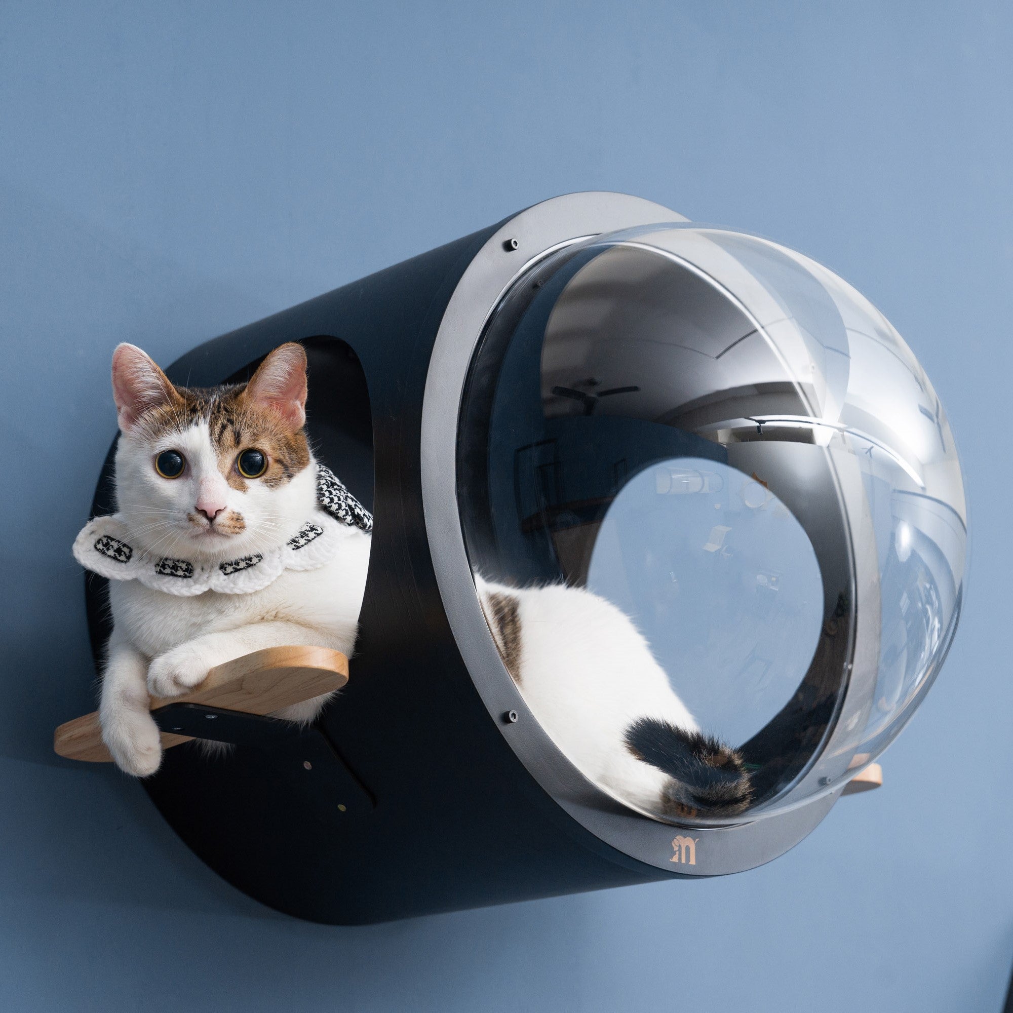 【両開きタイプ猫ベッド】MYZOO-潜水艇Ocean Rover(全2色)