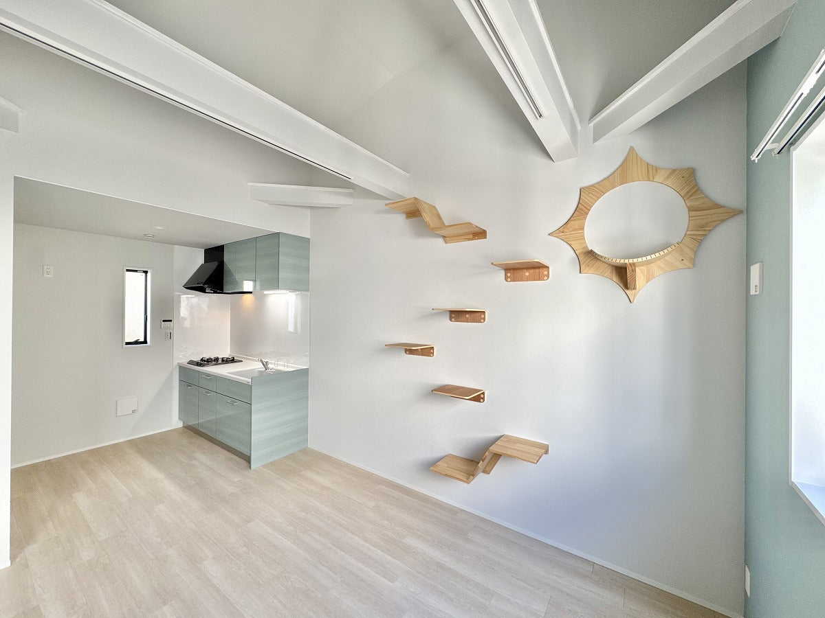 キャットステップ導入事例｜猫と暮らせる新築ペット共生賃貸