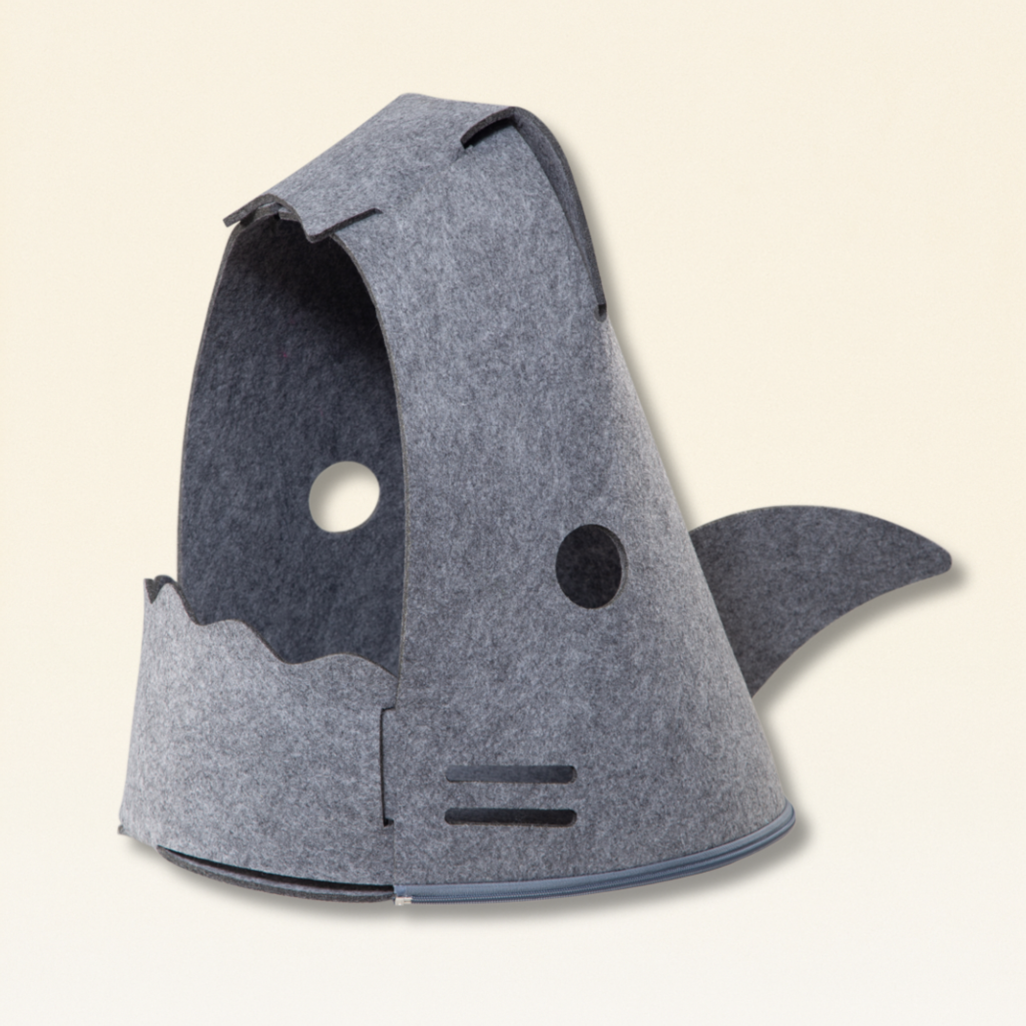 【床置きタイプ猫用ベッド】MYZOO-NEKO SHARK